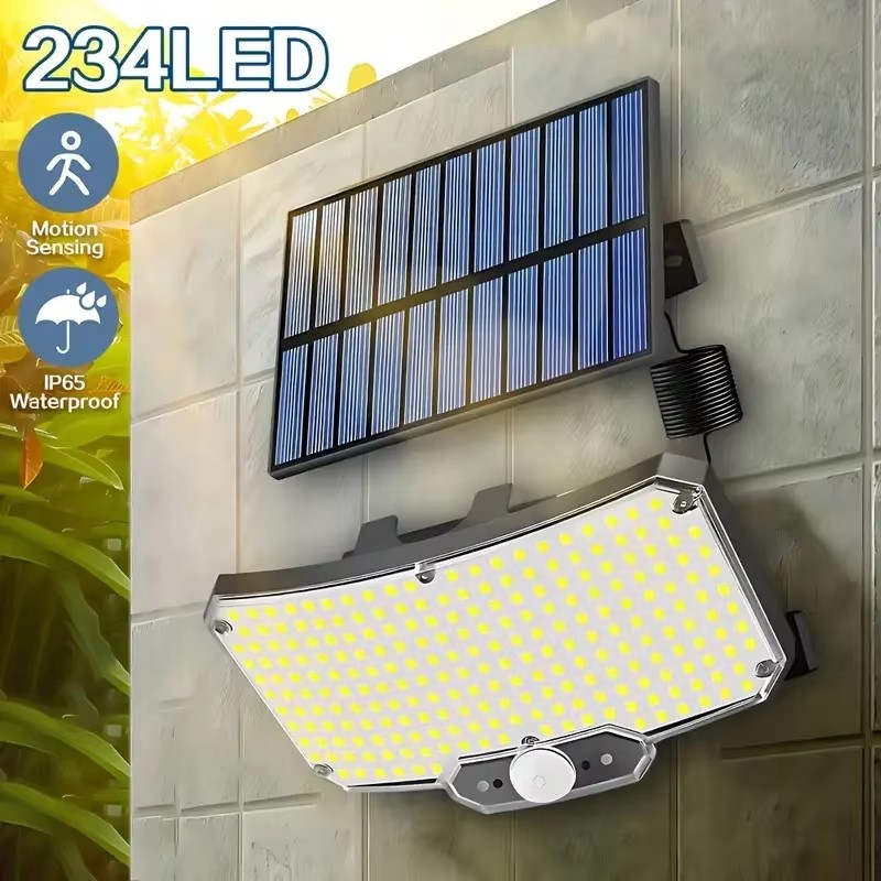 Outdoor Lighting Wall - Luces Solares para Exteriores 234LED con