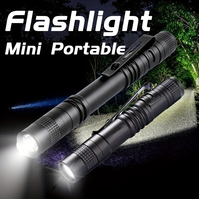 Outdoor Lighting Electric - Mini linterna LED portátil de bolsillo,