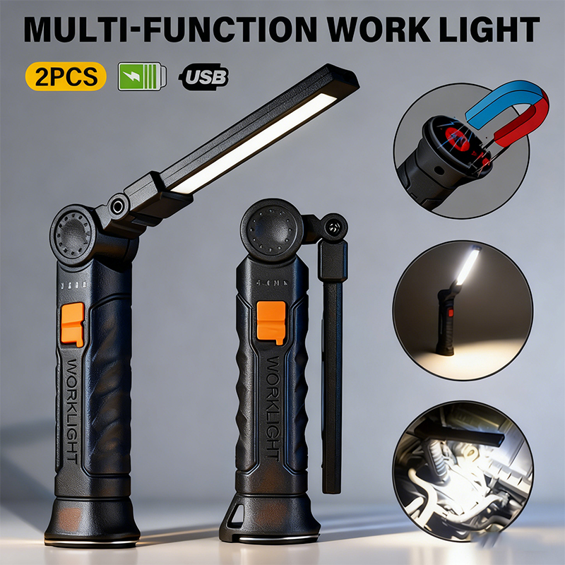 Outdoor Lighting Electric - Linterna LED COB portátil, luz de