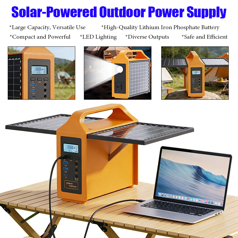 Outdoor Lighting Solar Panel - Estación de Energía Solar Portátil de