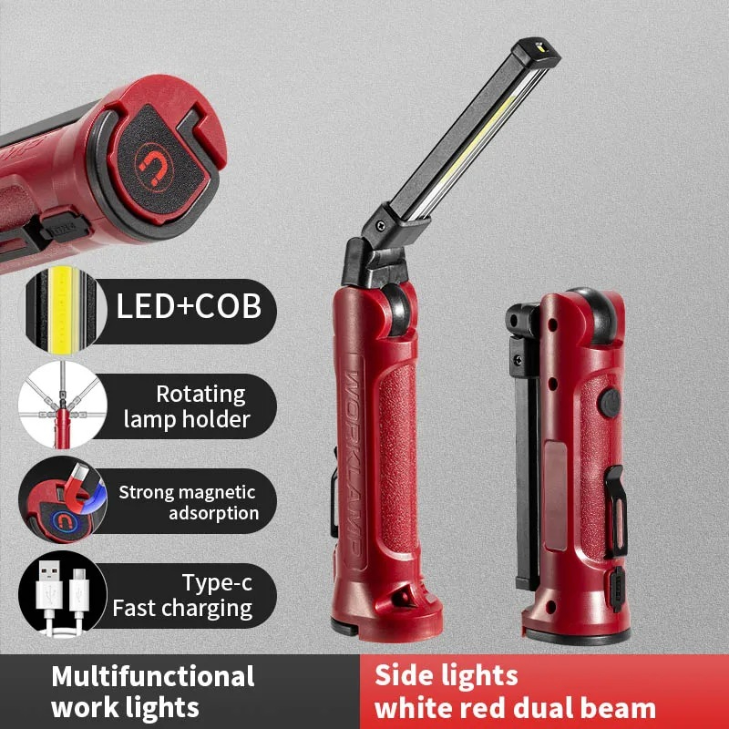 Outdoor Lighting Electric - Luz de trabajo LED COB, linterna