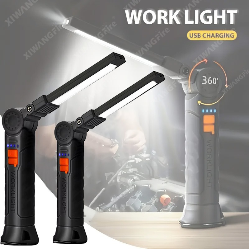 Outdoor Lighting Electric - Linterna LED recargable, luz de trabajo