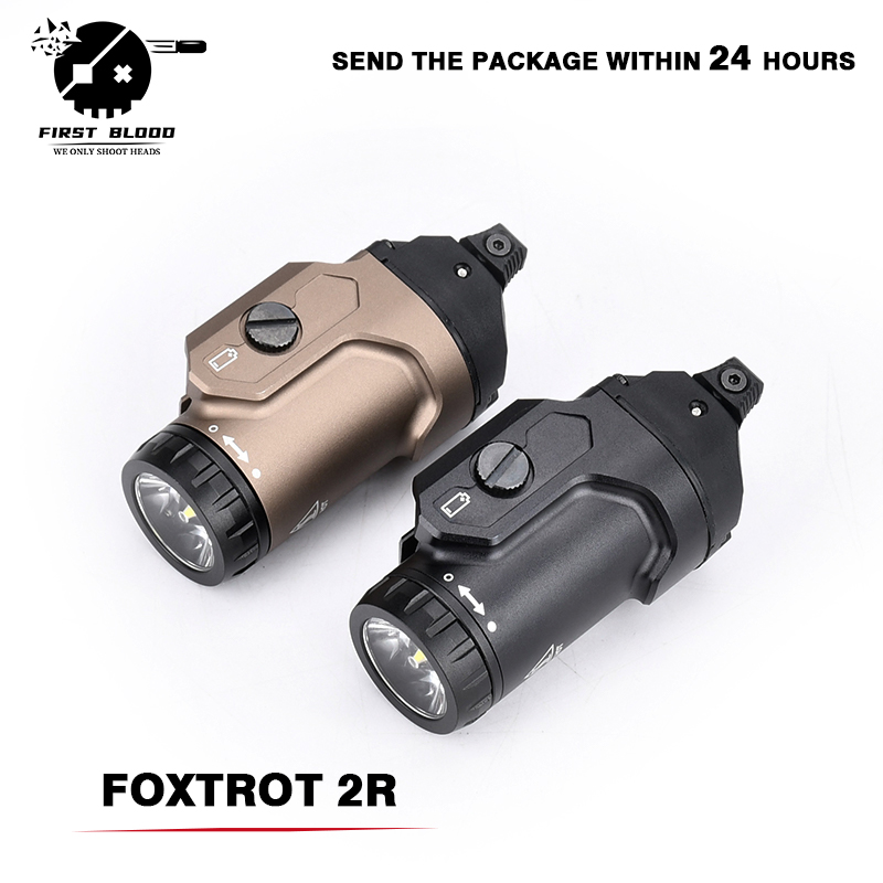 Outdoor Lighting Electric - Linterna táctica FOXTROT2R Universal de 700