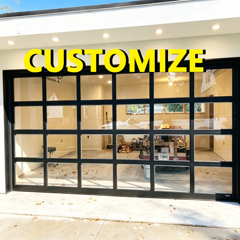 Outdoor Lighting For Home - Puerta de garaje seccional de aluminio