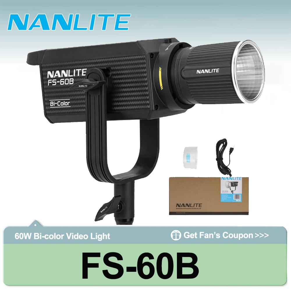 Outdoor Lighting In Photography - Luz de Fotografía Nanlite FS-60B de