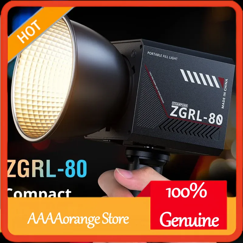 Outdoor Lighting In Photography - Luz LED de vídeo COB ZGRL80