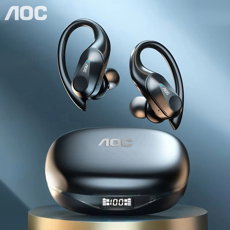 Outdoor Lighting Electric - Choice AOC Auriculares deportivos inalámbricos Bluetooth