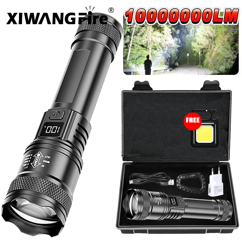 Outdoor Lighting Electric - Linterna LED ultrabrillante, linterna táctica con