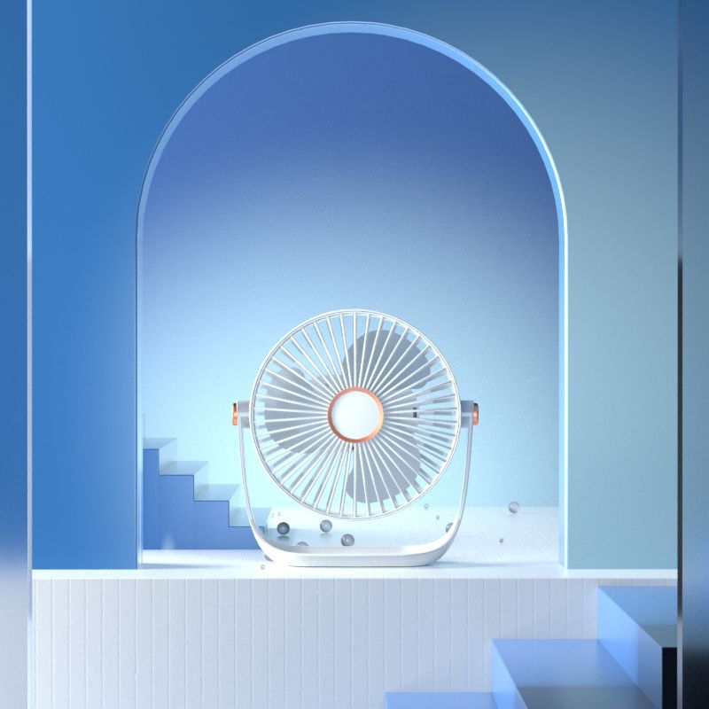 Outdoor Lighting For Home - Ventilador de Escritorio Portátil Mini con