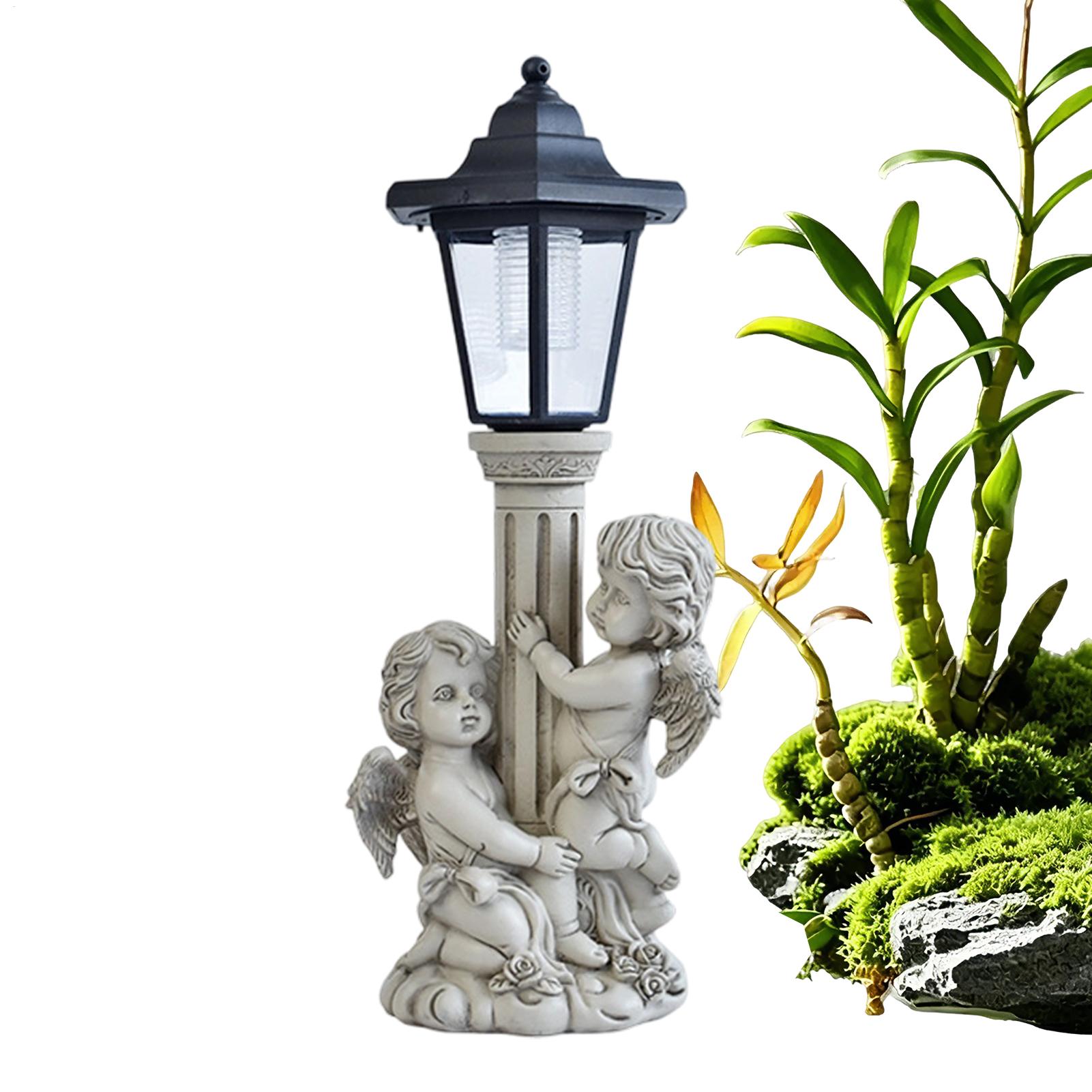 Outdoor Lighting For Home - Estatuas de jardín con iluminación automática,