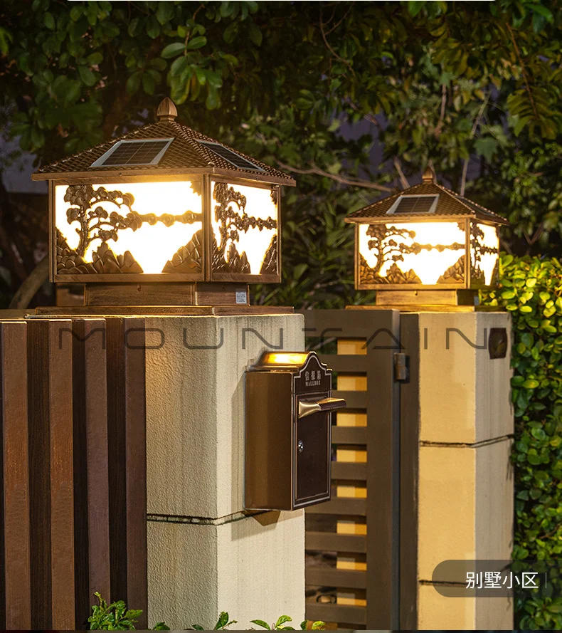 Lámpara solar de pared para ex - Outdoor Lighting Wall reseña y precio