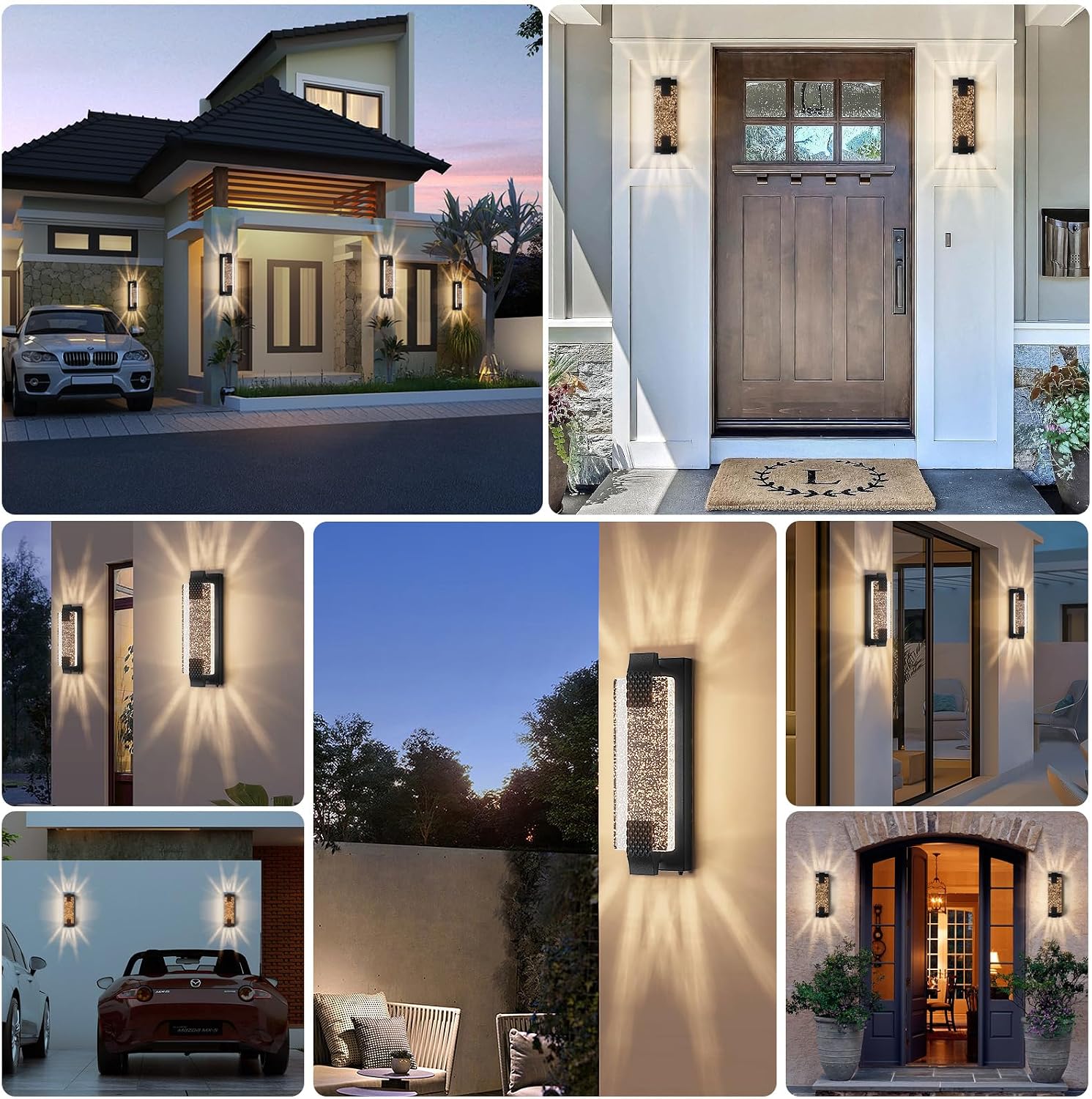 Lámpara de Porche LED para Ext - Outdoor Lighting Wall reseña y precio