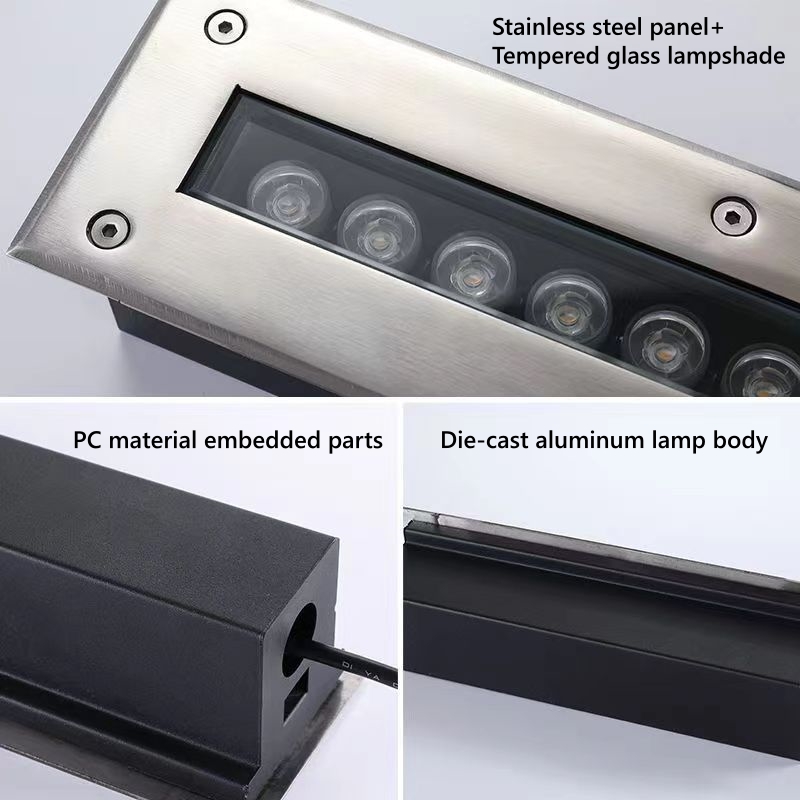 Luz de suelo impermeable para  - Ground Light Recessed reseña y precio