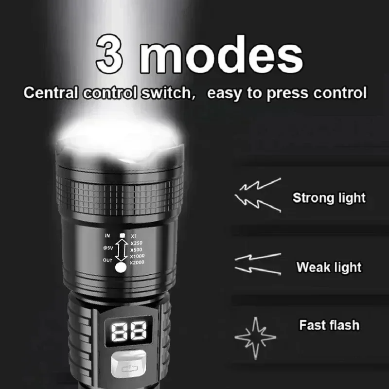 Linterna LED Recargable de 100 - Outdoor Lighting Electric reseña y precio