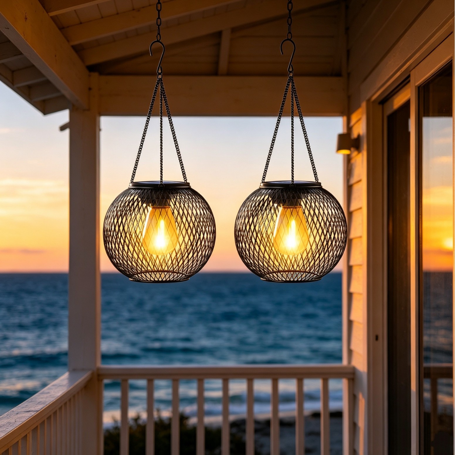 Lámpara LED Solar Colgante par - Outdoor Lighting Traditional reseña y precio