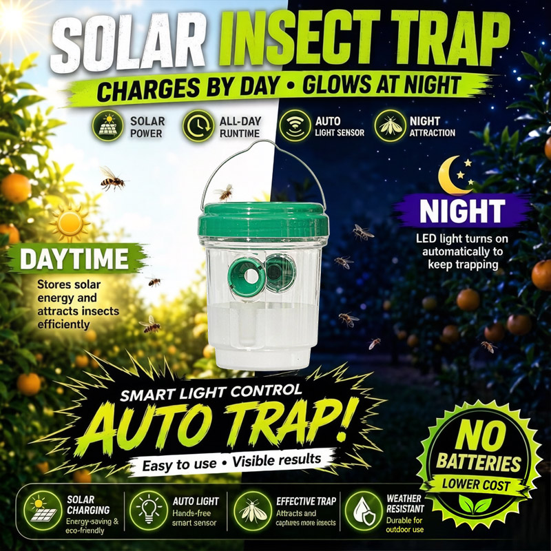 Trampas Solares para Moscas de - Outdoor Lighting Solar Panel reseña y precio