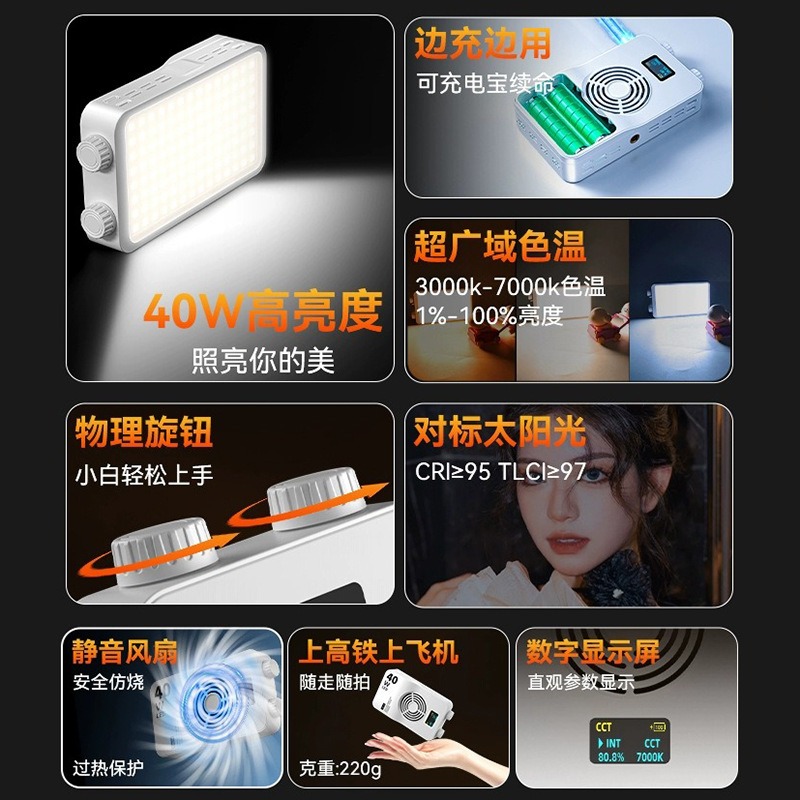 Luz de relleno a todo color 40 - Outdoor Lighting In Photography reseña y precio