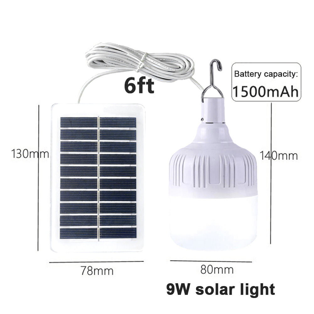 Luz solar exterior de 5W 7W 9W - Outdoor Lighting Solar Panel reseña y precio