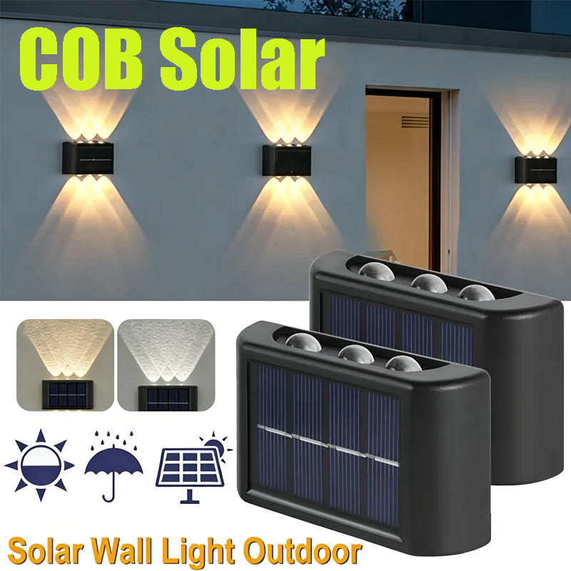 Lámpara Solar COB para Pared,  - Outdoor Lighting Wall reseña y precio