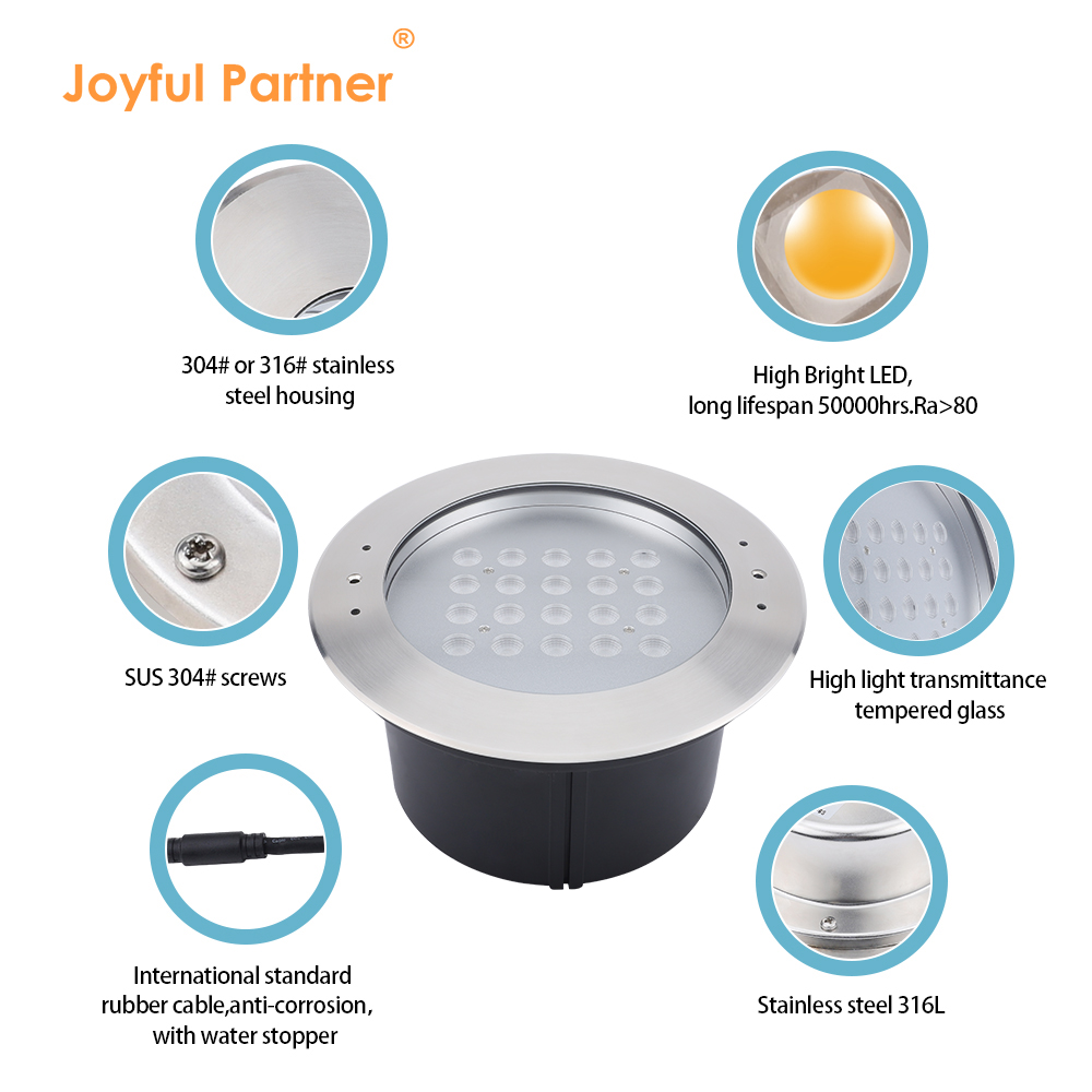 Luz empotrable Led de acero in - Ground Light Recessed reseña y precio