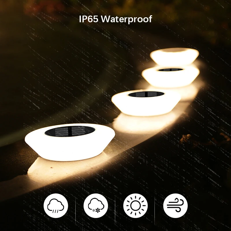 Lámpara Solar de Jardín, Imper - Ground Light Recessed reseña y precio