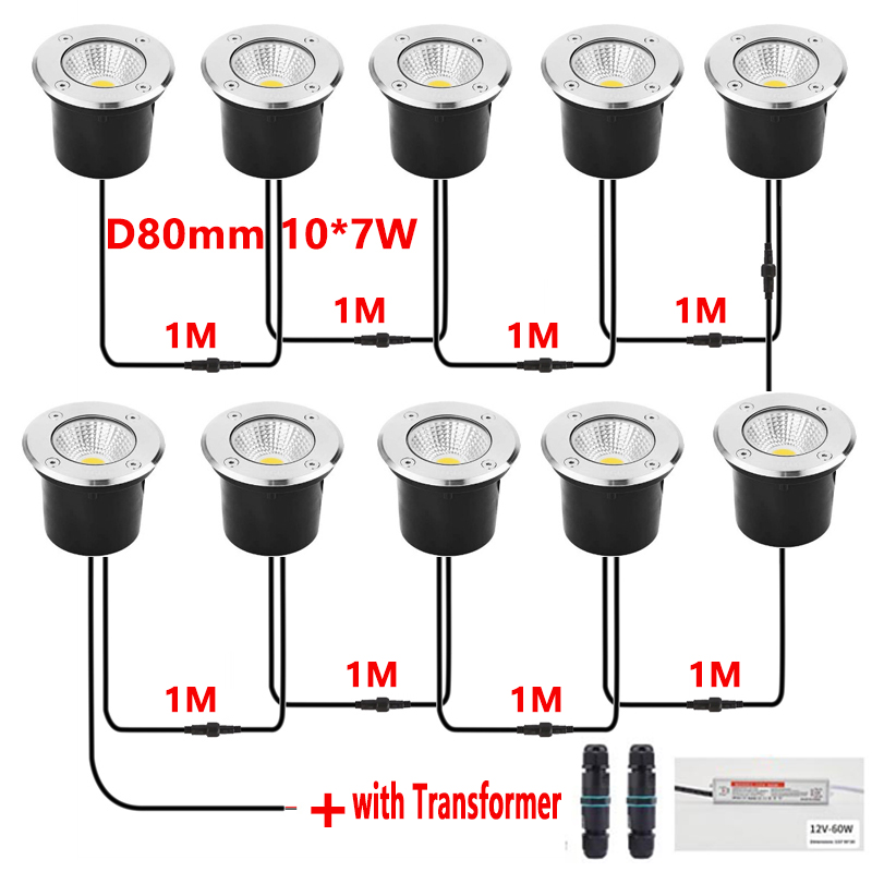 Luz LED para empotrar en suelo - Ground Light Recessed reseña y precio