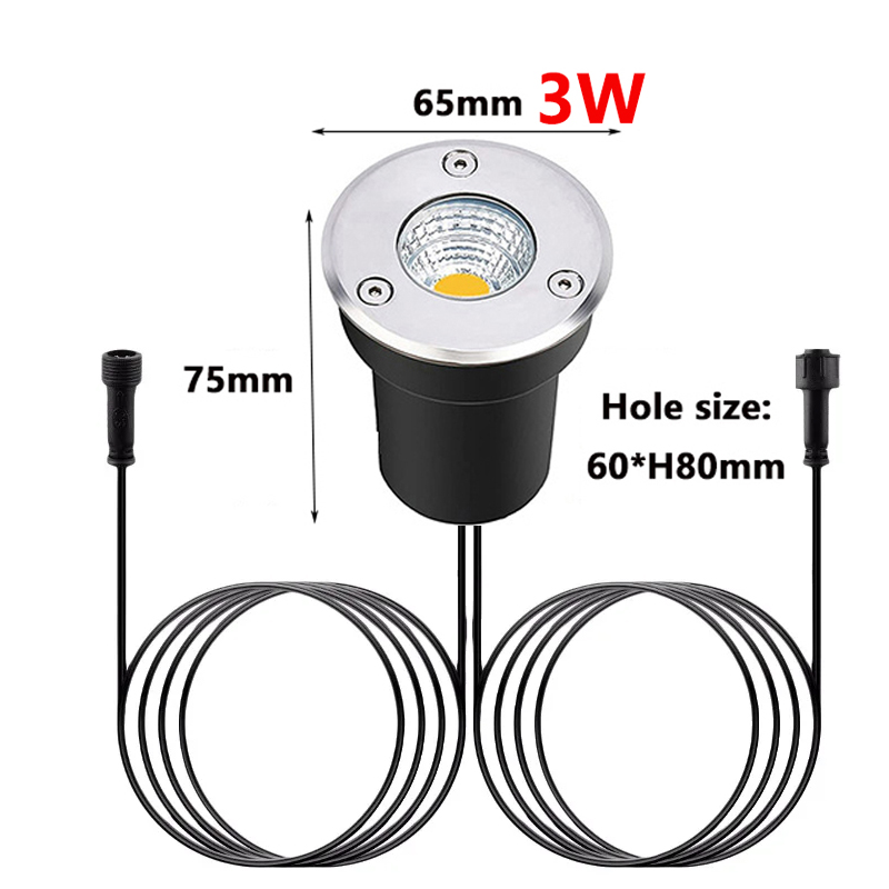 Luz LED para empotrar en suelo - Ground Light Recessed reseña y precio