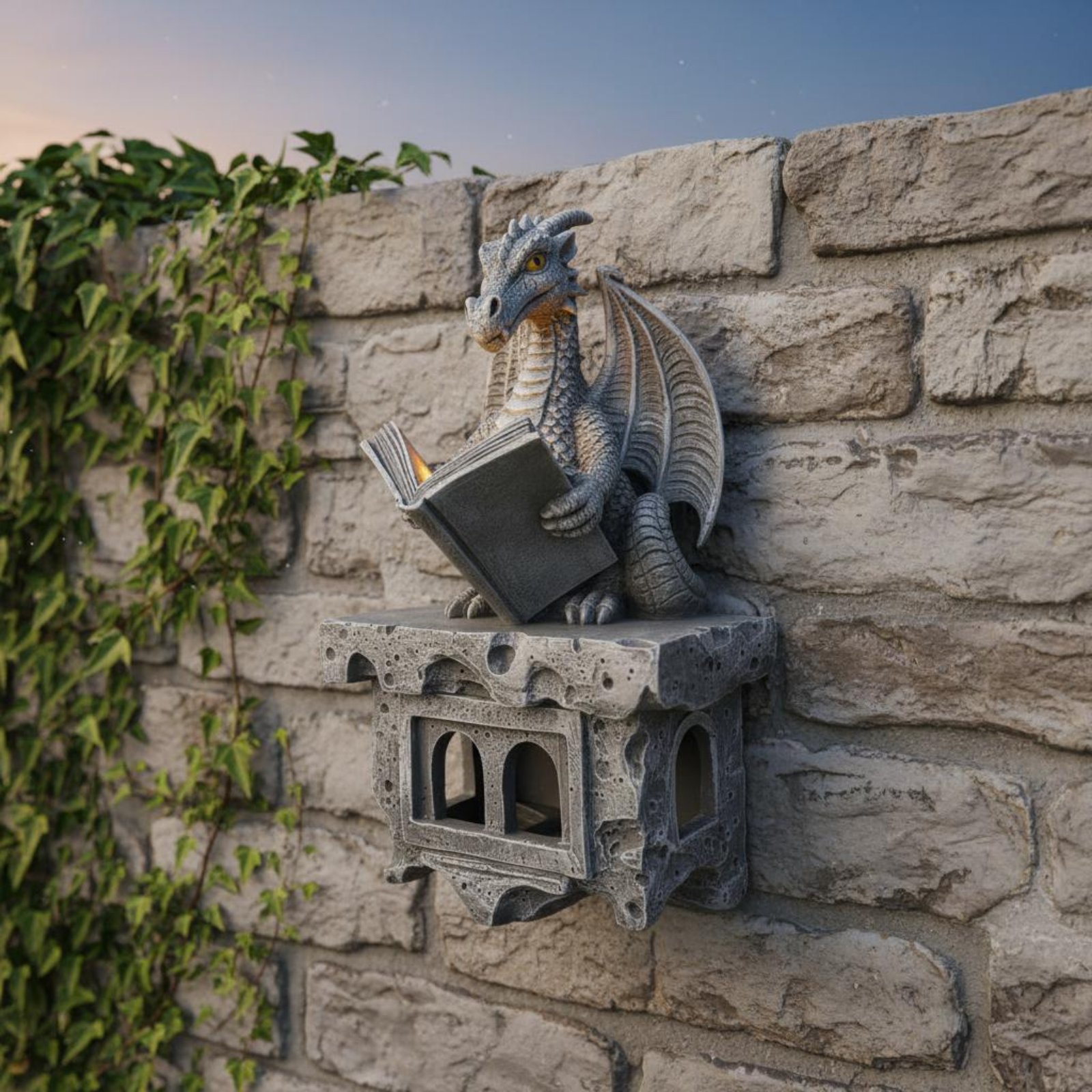 Lámpara Solar Decorativa con F - Outdoor Lighting Wall reseña y precio