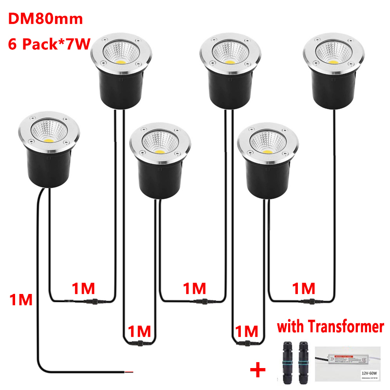 Luz LED enterrada impermeable  - Ground Light Recessed reseña y precio