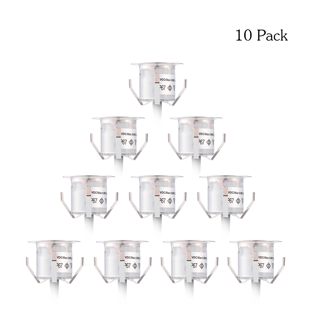 10 Luces LED para Terraza de 3 - Ground Light Recessed reseña y precio
