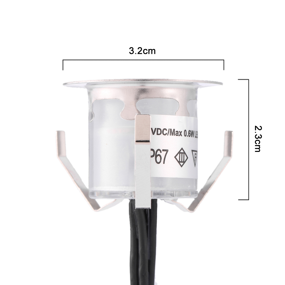 10 Luces LED para Terraza de 3 - Ground Light Recessed reseña y precio