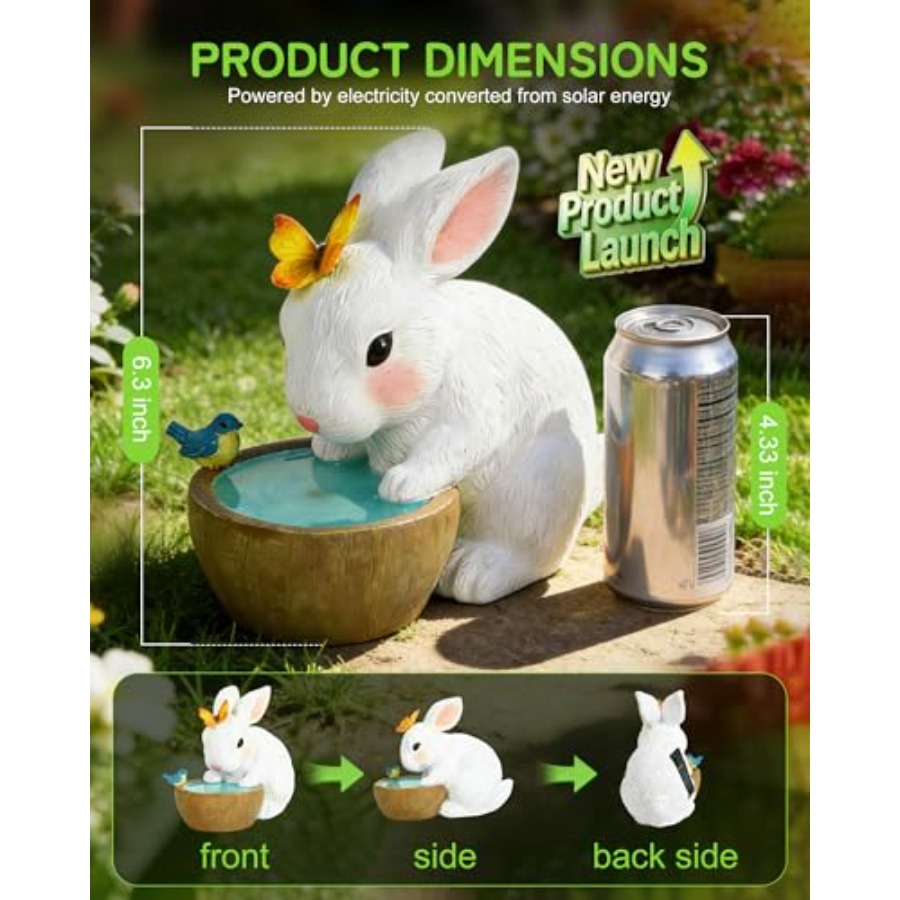 Estatuas Decorativas de Coneji - Outdoor Lighting For Home reseña y precio