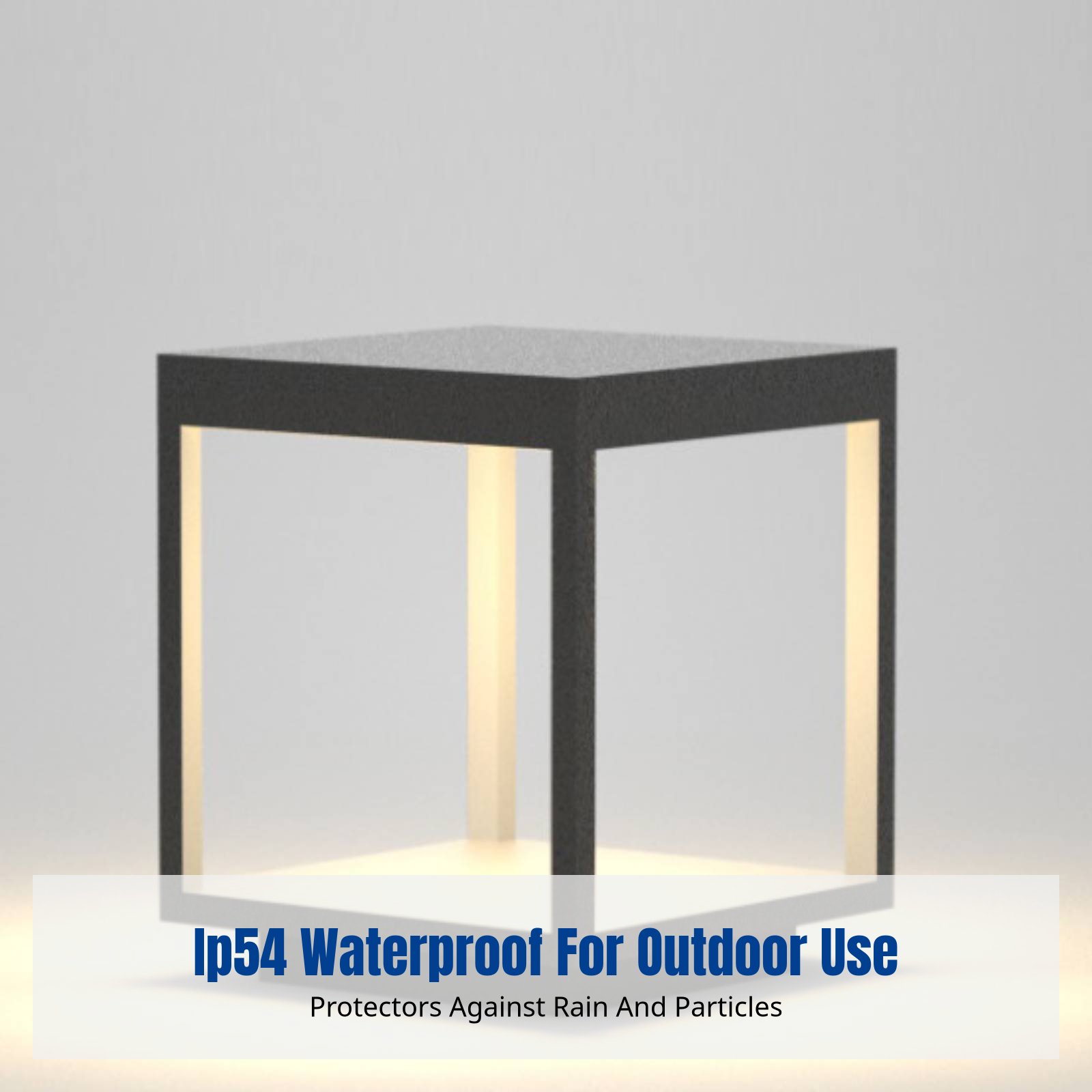 Lámpara de Poste LED Minimalis - Outdoor Lighting Wall reseña y precio