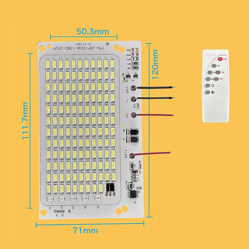 1 Uds 10W-600W LED energía Sol - Outdoor Lighting Solar Panel reseña y precio
