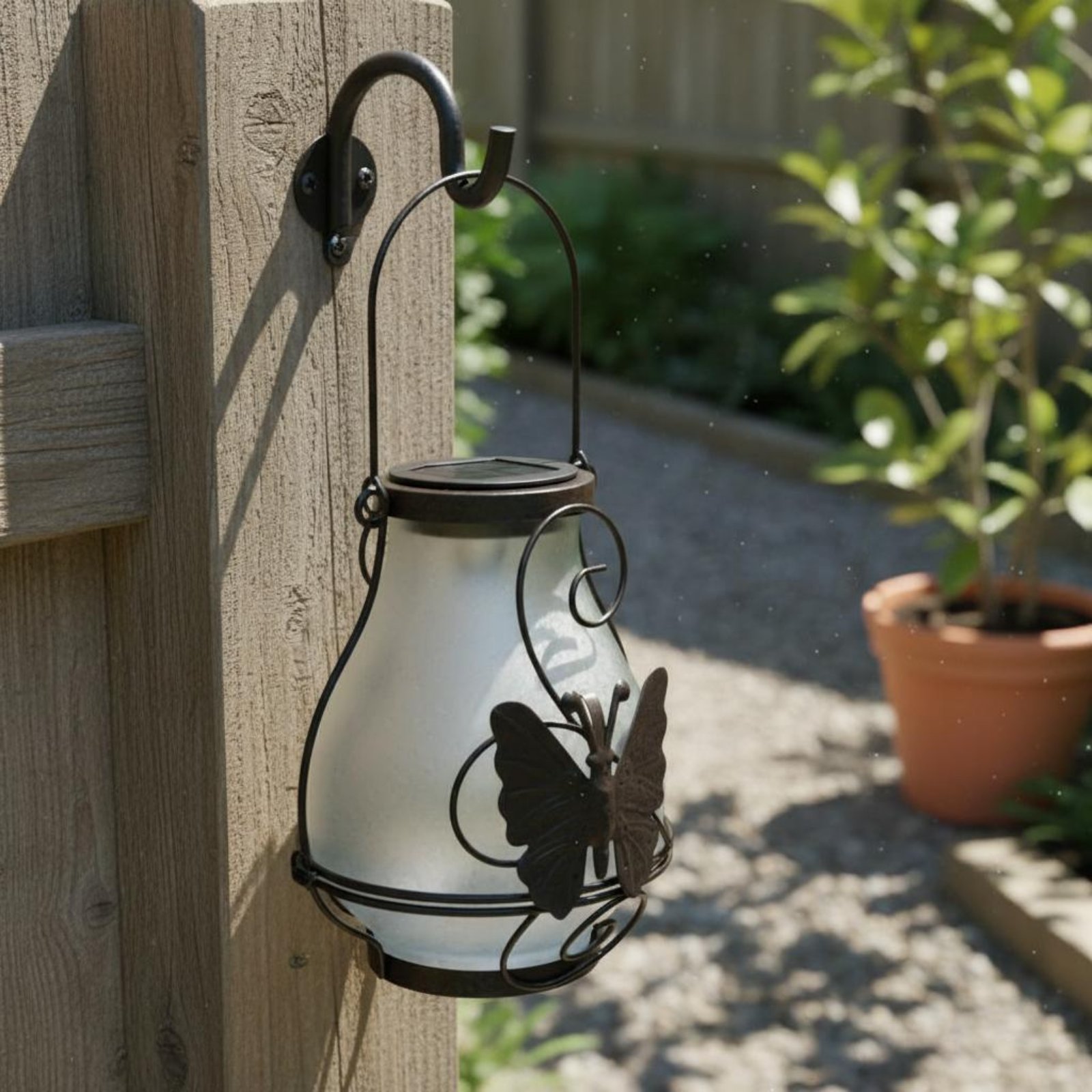 Linterna Solar con Forma de Ma - Outdoor Lighting Wall reseña y precio