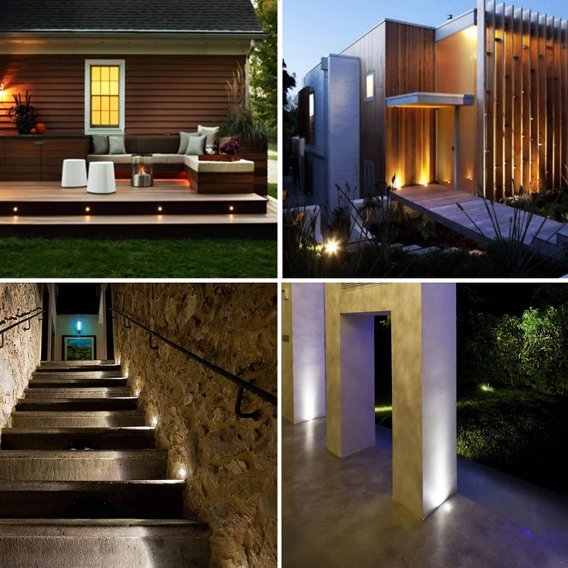 QITU-luces LED para jardín al  - Ground Light Recessed reseña y precio