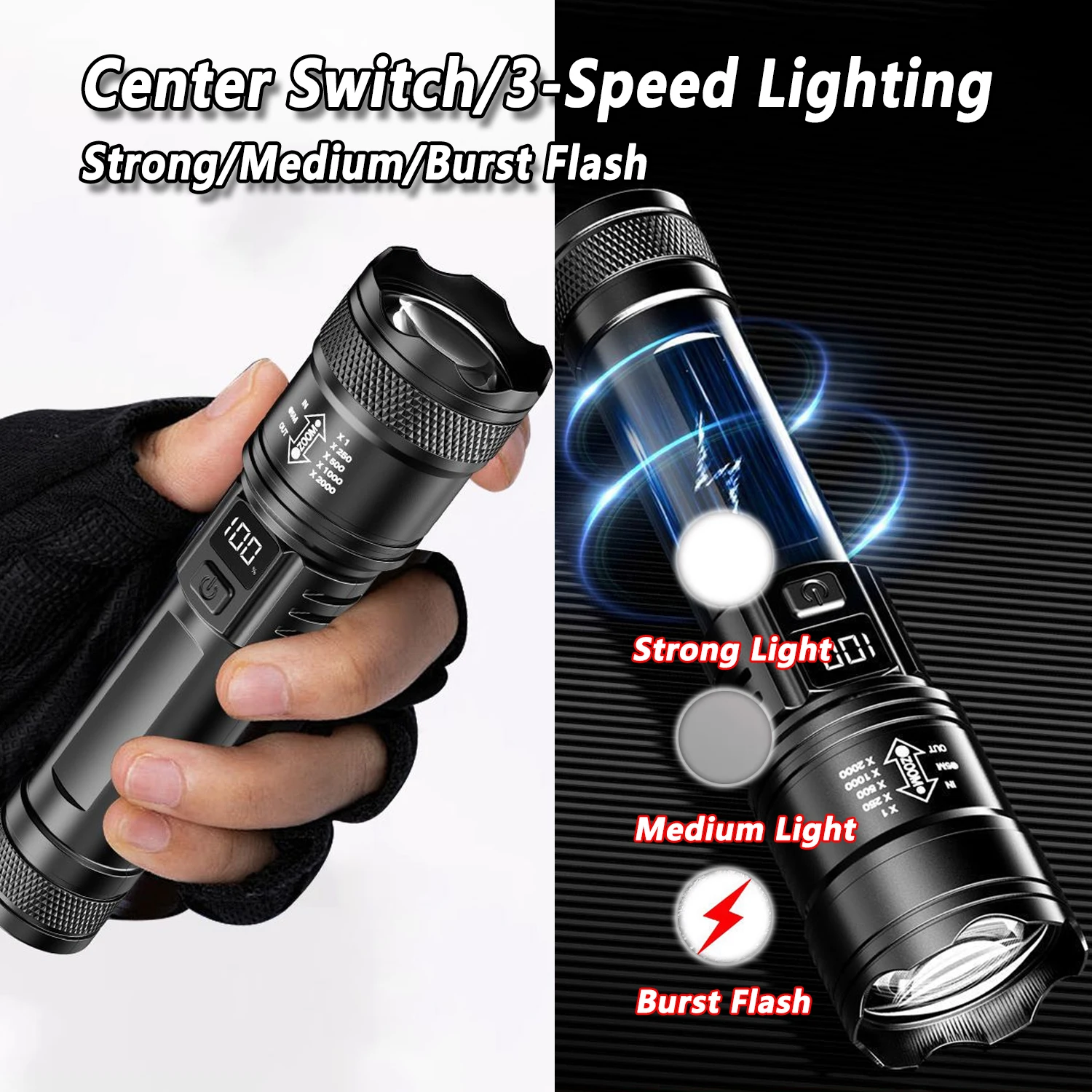 Linterna LED ultrabrillante, l - Outdoor Lighting Electric reseña y precio