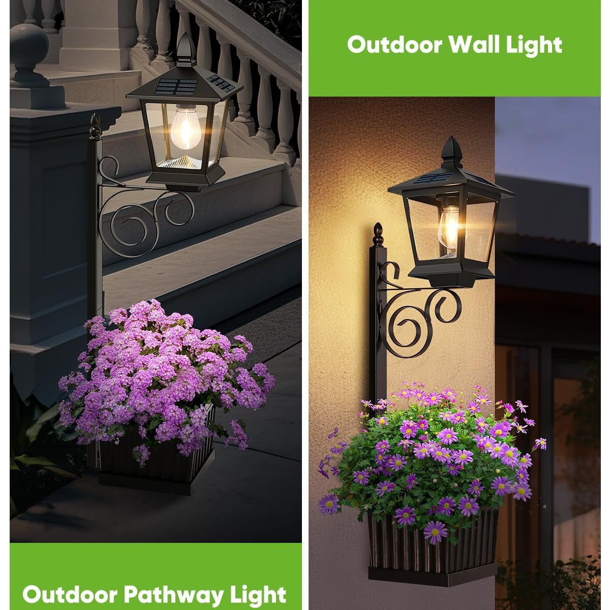 Lámpara Solar 2 en 1 para Mace - Outdoor Lighting Wall reseña y precio