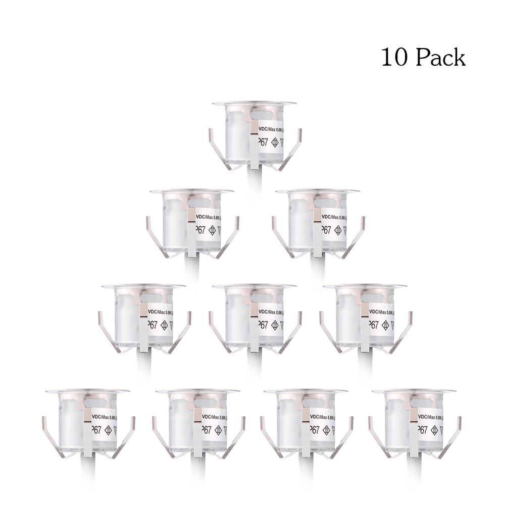 10 Luces LED para Terraza de 3 - Ground Light Recessed reseña y precio