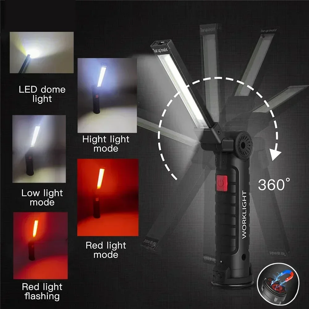 Linterna LED COB Lámpara de in - Outdoor Lighting Electric reseña y precio