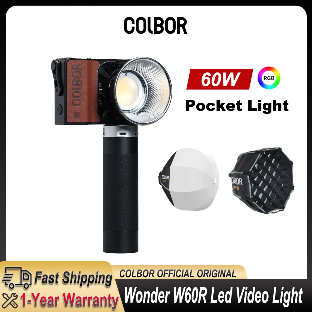 Luz de Video LED RGB Colbor Wo - Outdoor Lighting In Photography reseña y precio