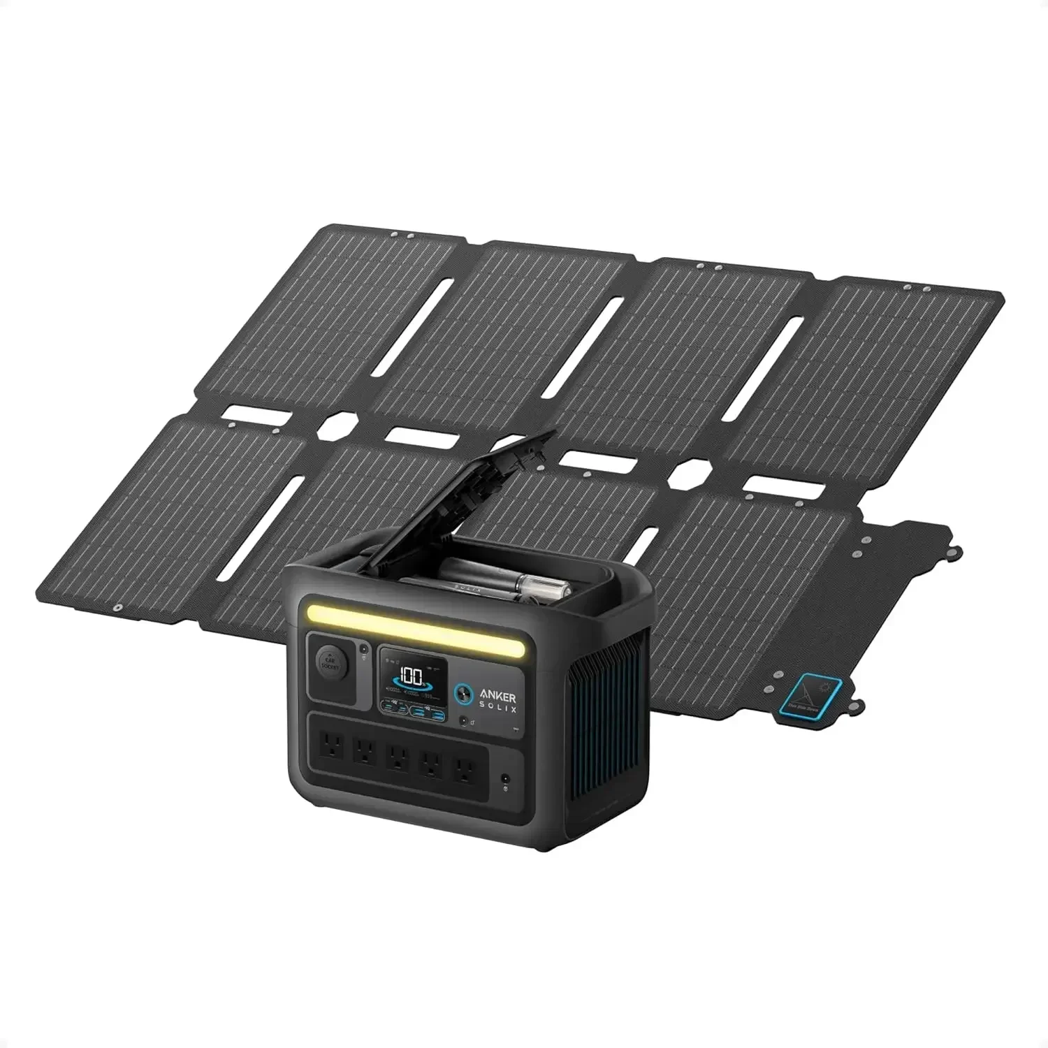 Estación de Energía Portátil A - Outdoor Lighting Solar Panel reseña y precio