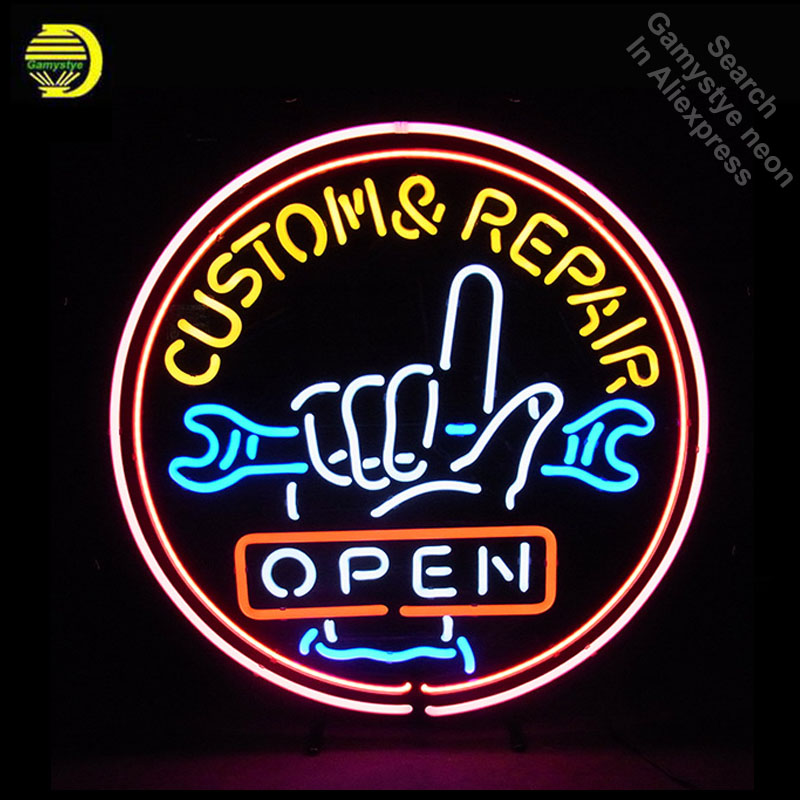 Letrero de neón de reparación  - Outdoor Lighting For Store reseña y precio